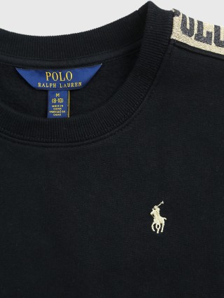 Чорна кофта POLO RALPH LAUREN KIDS : фото 2 - Invogue