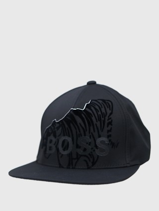 Чорна кепка BOSS : фото - Invogue