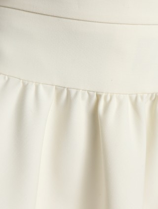 Молочная юбка MAX MARA: фото 4 - Invogue