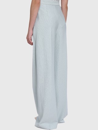 Блакитні брюки MAX MARA : фото 3 - Invogue