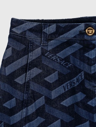 Юбка джинс VERSACE YOUNG (21285): фото 2 - Invogue