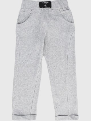 Сірі штани BALMAIN KIDS : фото - Invogue