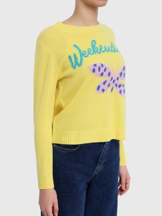 Жовтий светр WEEKEND MAX MARA : фото 2 - Invogue