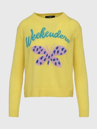 Жовтий светр WEEKEND MAX MARA : фото - Invogue