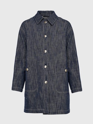 Синій плащ MAX MARA : фото - Invogue