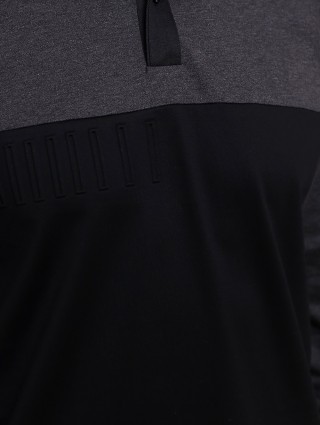 Черное поло BOSS: фото 4 - Invogue