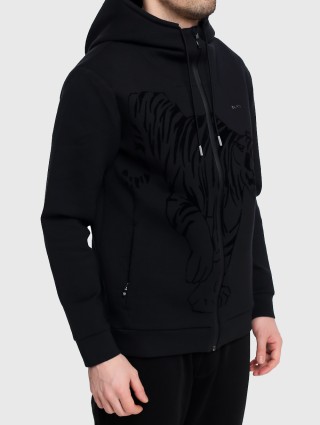 Чёрная кофта BOSS: фото 2 - Invogue