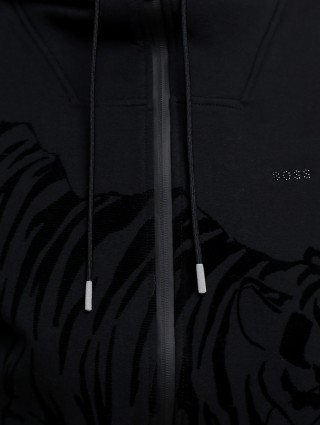 Чёрная кофта BOSS: фото 4 - Invogue