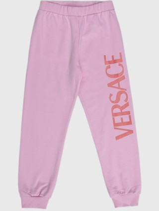 Рожеві брюки VERSACE YOUNG : фото - Invogue