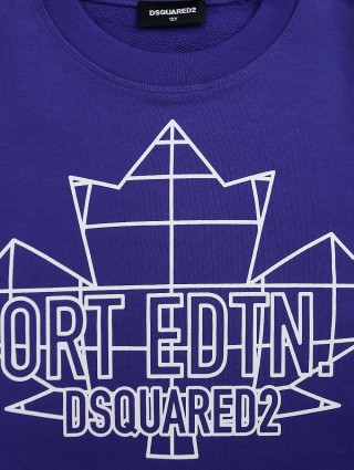 Синя кофта DSQUARED KID : фото 2 - Invogue