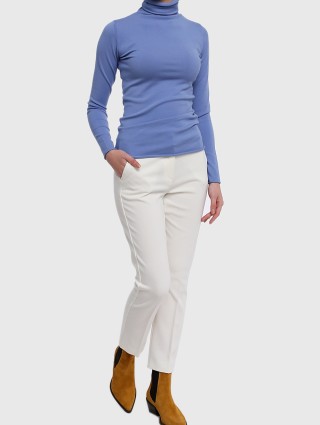 Белые брюки MARELLA: фото 1 - Invogue