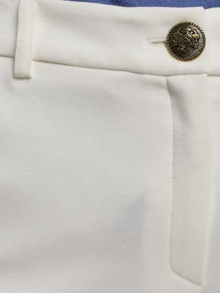 Белые брюки MARELLA: фото 4 - Invogue