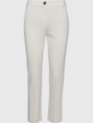 Белые брюки MARELLA: фото - Invogue