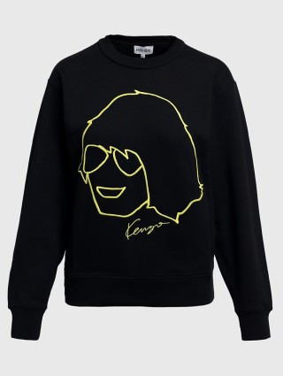 Чорний світшот KENZO : фото - Invogue