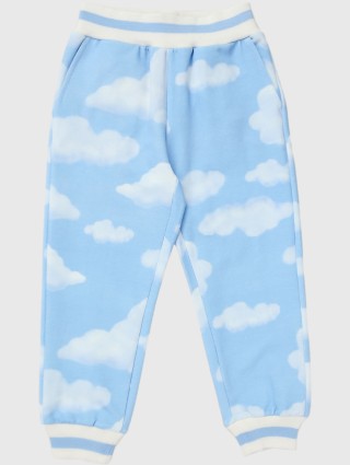 Блакитні брюки MONNALISA : фото - Invogue