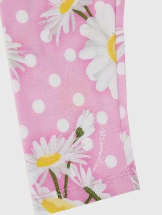 Рожеві легінси MONNALISA : фото 3 - Invogue