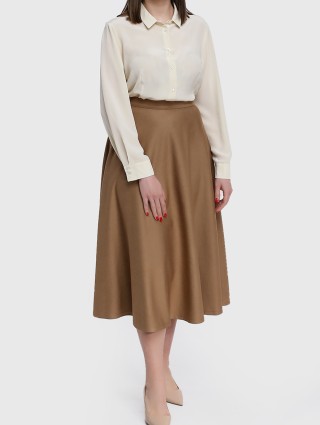 Бежева спідниця MARINA RINALDI : фото 1 - Invogue