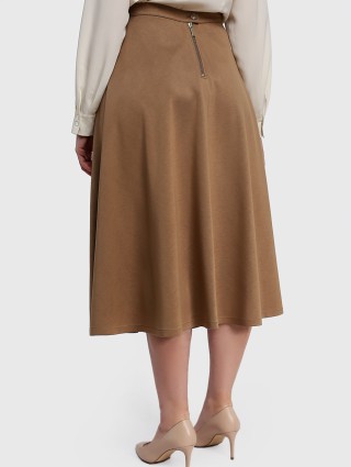 Бежева спідниця MARINA RINALDI : фото 3 - Invogue