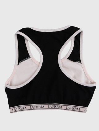 Чорний бюст LA PERLA KIDS : фото 1 - Invogue