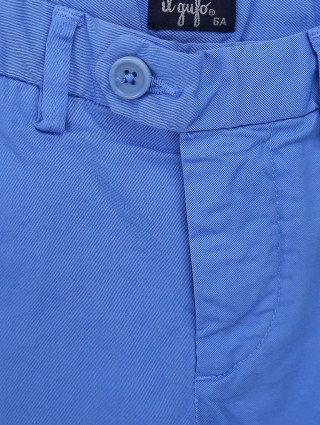 Блакитні шорти IL GUFO : фото 3 - Invogue