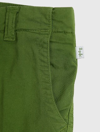 Зелені шорти IL GUFO : фото 2 - Invogue