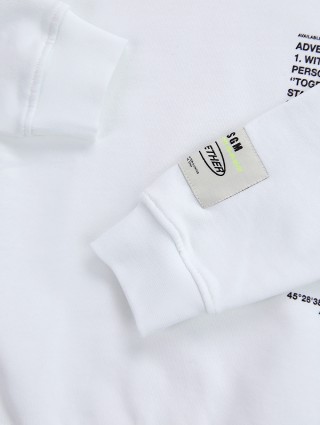 Біла кофта MSGM : фото 2 - Invogue