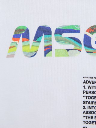 Біла кофта MSGM : фото 4 - Invogue