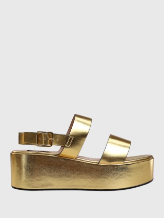 Жовті босоніжки MARINA RINALDI : фото - Invogue