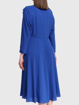 Синя сукня MARINA RINALDI : фото 3 - Invogue