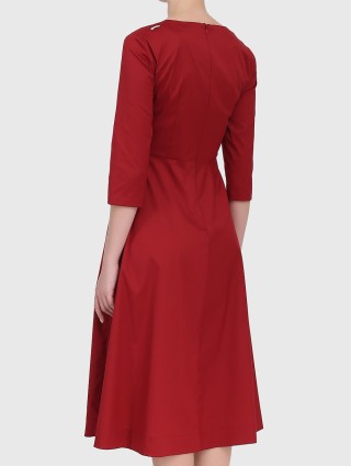 Червона сукня MAX MARA : фото 3 - Invogue