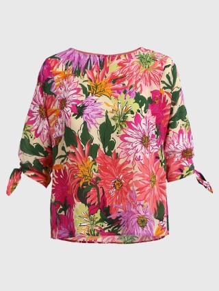 Розовая блуза WEEKEND MAX MARA: фото - Invogue