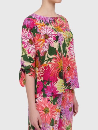 Розовая блуза WEEKEND MAX MARA: фото 2 - Invogue