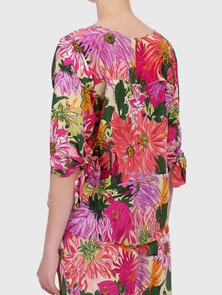 Розовая блуза WEEKEND MAX MARA: фото 3 - Invogue