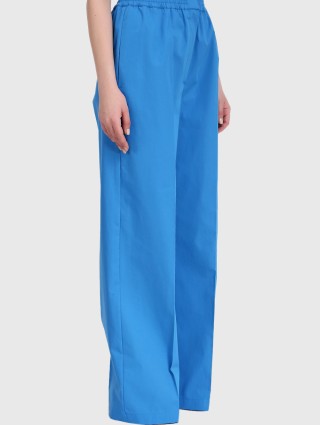 Бирюзовые брюки SPORTMAX: фото 2 - Invogue