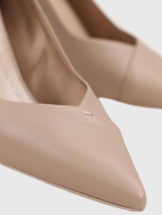 Бежеві туфлі MAX MARA : фото 3 - Invogue