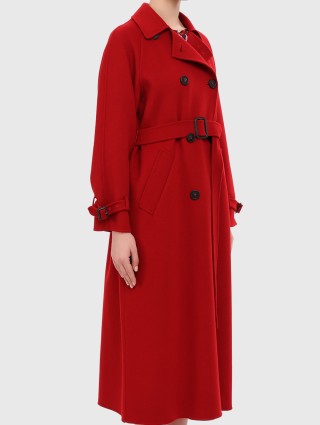 Червоне пальто WEEKEND MAX MARA : фото 2 - Invogue