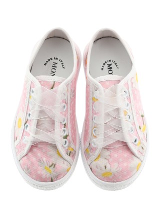 Рожеві кеди MONNALISA : фото 3 - Invogue