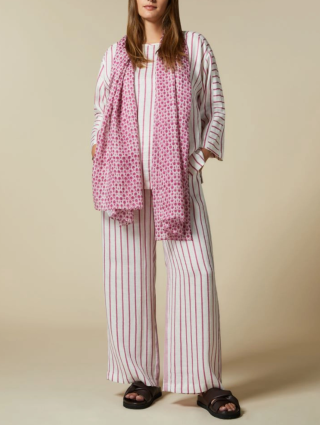 Белая блуза MARINA RINALDI: фото 3 - Invogue