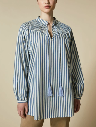 Белая рубашка MARINA RINALDI: фото - Invogue