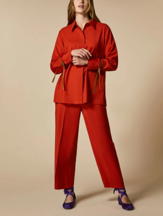 Помаранчеві брюки MARINA RINALDI : фото 1 - Invogue