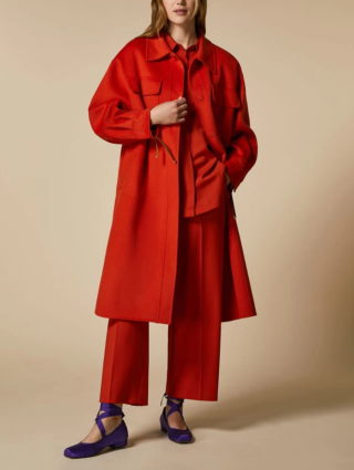 Помаранчеві брюки MARINA RINALDI : фото 4 - Invogue