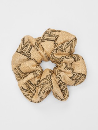 Бежева резинка для волос MAX MARA: фото - Invogue