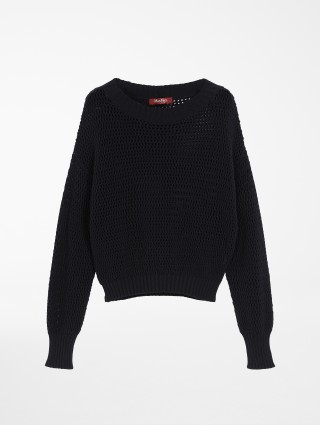 Чёрный свитер MAX MARA: фото - Invogue