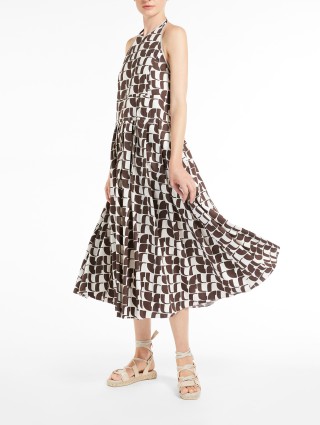 Коричнева сукня MAX MARA : фото 3 - Invogue