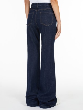 Тёмно-синие джинсы SPORTMAX: фото 1 - Invogue