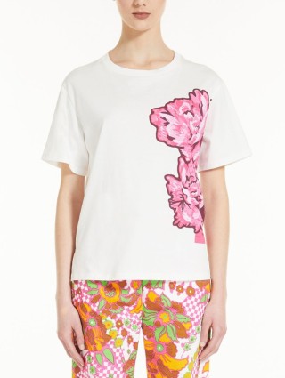 Розовая футболка WEEKEND MAX MARA: фото 1 - Invogue