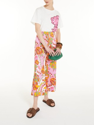 Розовая футболка WEEKEND MAX MARA: фото 3 - Invogue