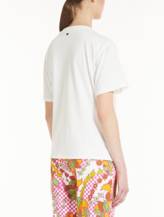 Розовая футболка WEEKEND MAX MARA: фото 2 - Invogue