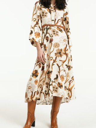 Коричневое платье DOROTHEE SCHUMACHER: фото 1 - Invogue