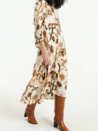 Коричневое платье DOROTHEE SCHUMACHER: фото 3 - Invogue